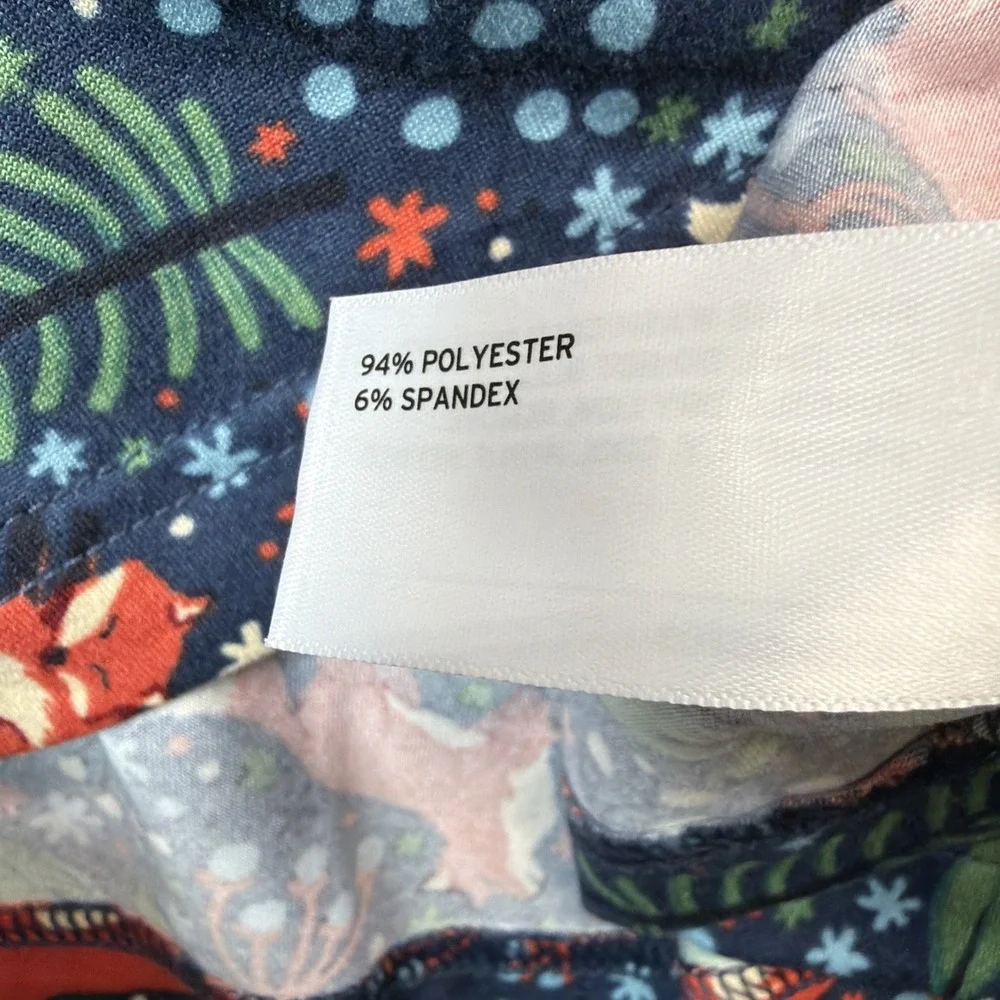 Duluth Trading Co. Women's XL Soft Jam Sleep Set Garden Print Full Pant Long
